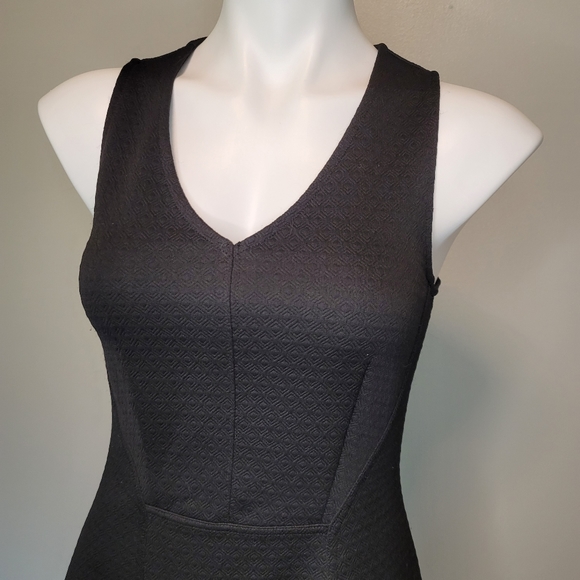 Mossimo Black Dress Sleeveless V-neck Skater Small - Picture 4 of 10